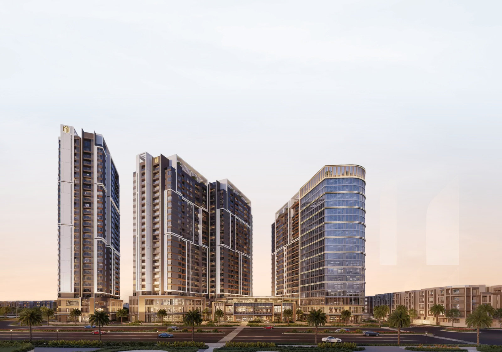 Căn hộ Masteri Cosmo Central cùng khối văn phòng thương mại