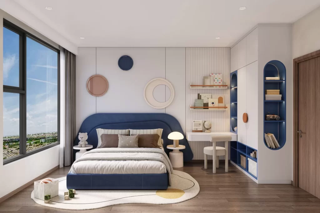Phòng trẻ em căn hộ 3 phòng ngủ Masteri Cosmo Central