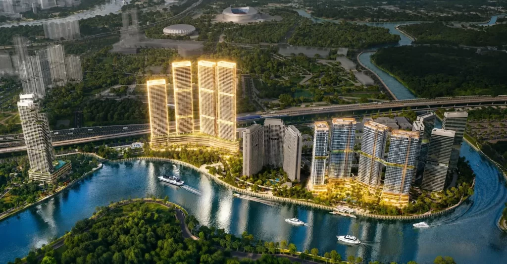 Tiện ích trên cao phân khu Palm Era