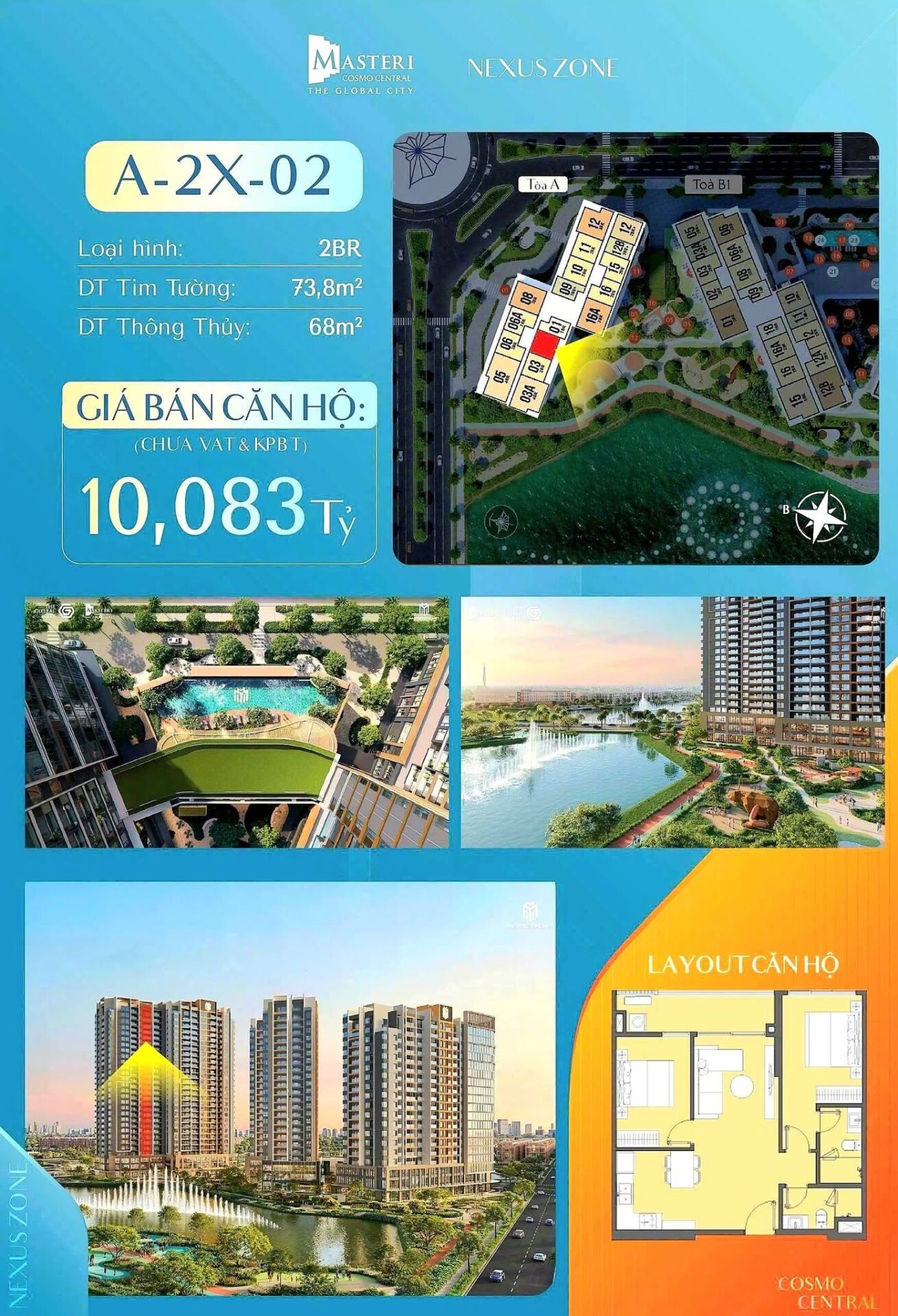 Chất lượng thiết kế căn hộ Masterise Homes