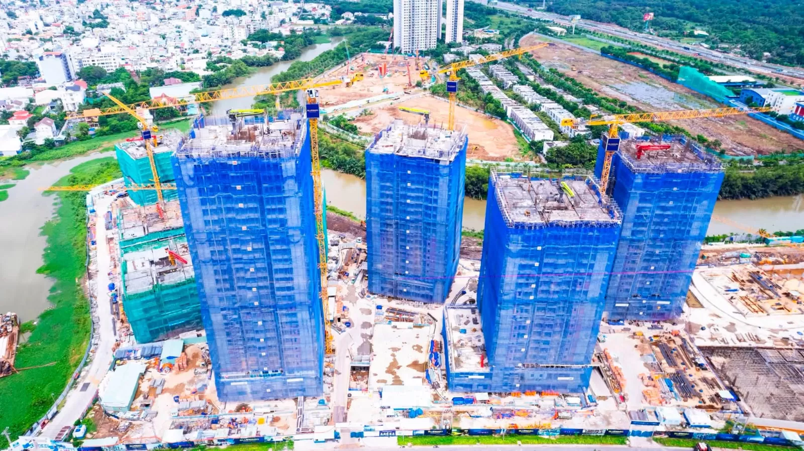 Tiến độ The Privé bên sông Giồng Ông Tố tháng 8 năm 2026