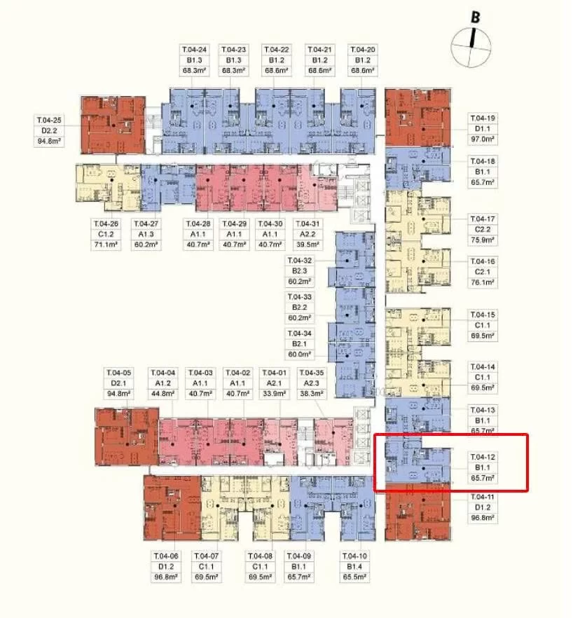 Tiềm năng cho thuê chuyên gia căn hộ 2PN Persa Place Springville