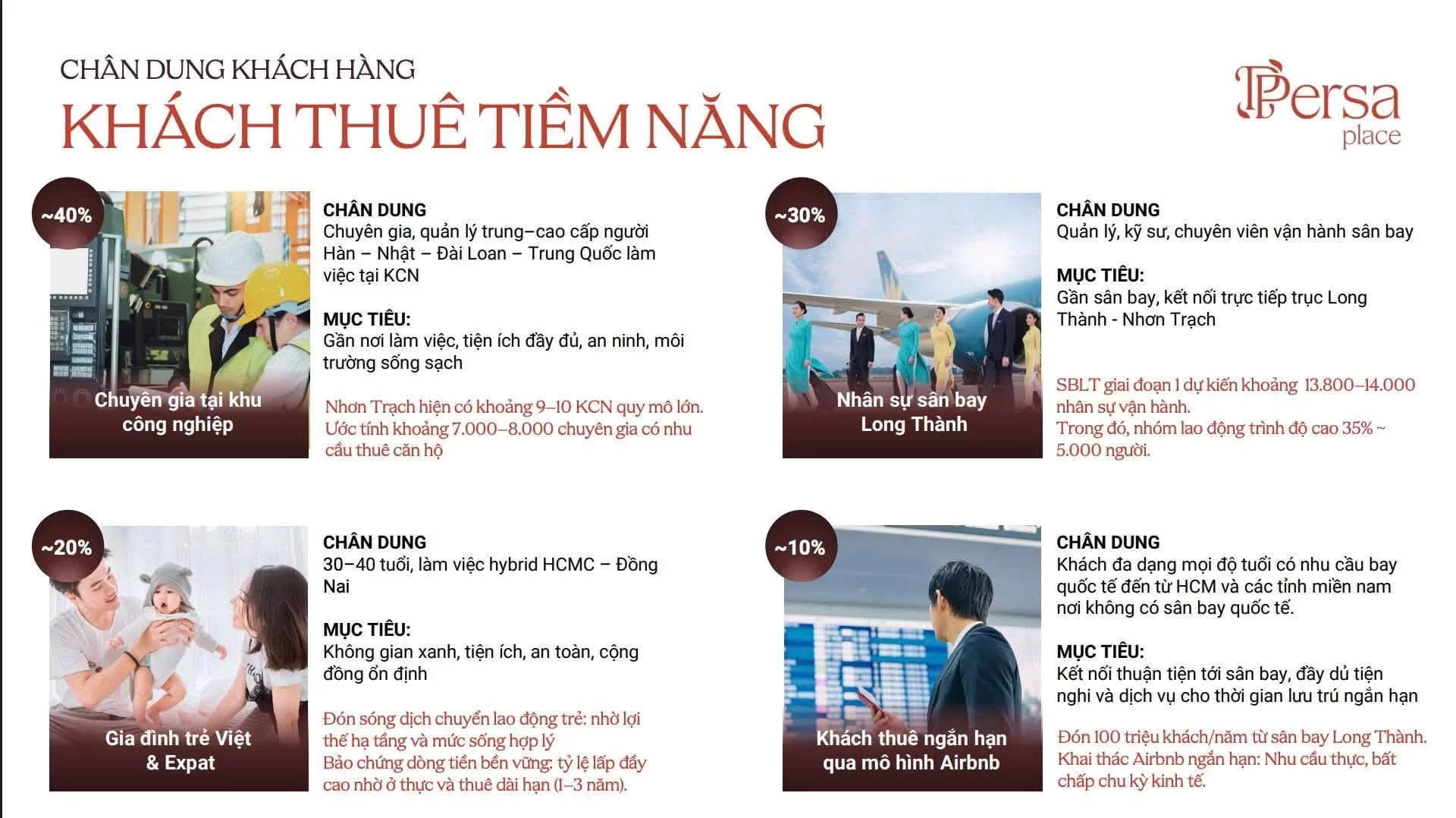 Tầm view nội khu yên tĩnh căn hộ 2PN Persa Place