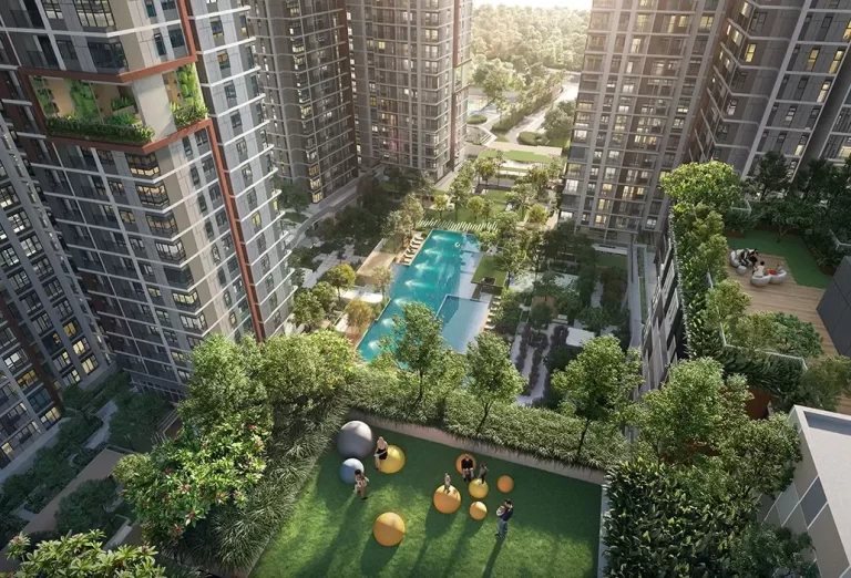 Phối cảnh tổng thể căn hộ Elysian của Gamuda Land tại Thủ Đức