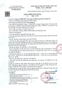 GPXD 38 đứng tên chủ đầu tư Elysian — Công ty Trường Tín