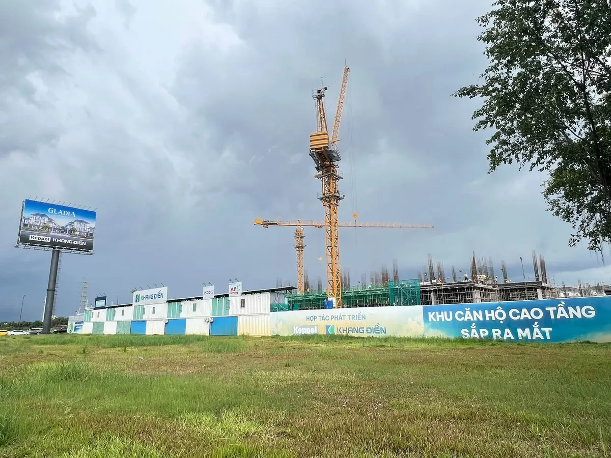 Tiến độ dự án Gladia Heights tháp B2 B3 thi công đồng bộ tháng 10/2026