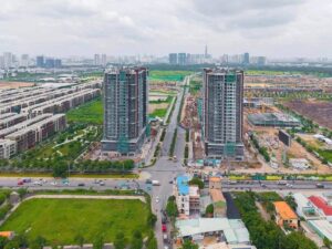 Công tác ép cọc và múc đất khẩn trương tại phân khu Lô CT3 và CT4 Masteri Cosmo Central