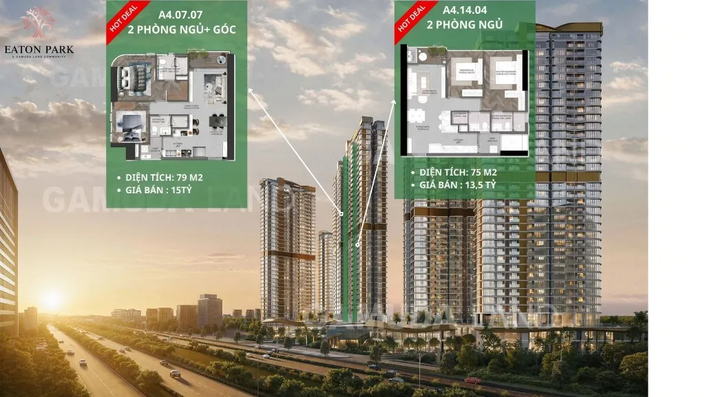Các mã căn tháp Lagoon ký gửi chuyển nhượng tại DND Realty