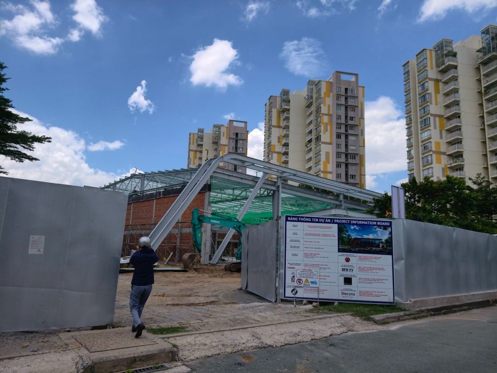 Khu nhà mẫu và sa bàn Norton Park Gamuda Land đang hoàn thiện ngày 21/09/2026