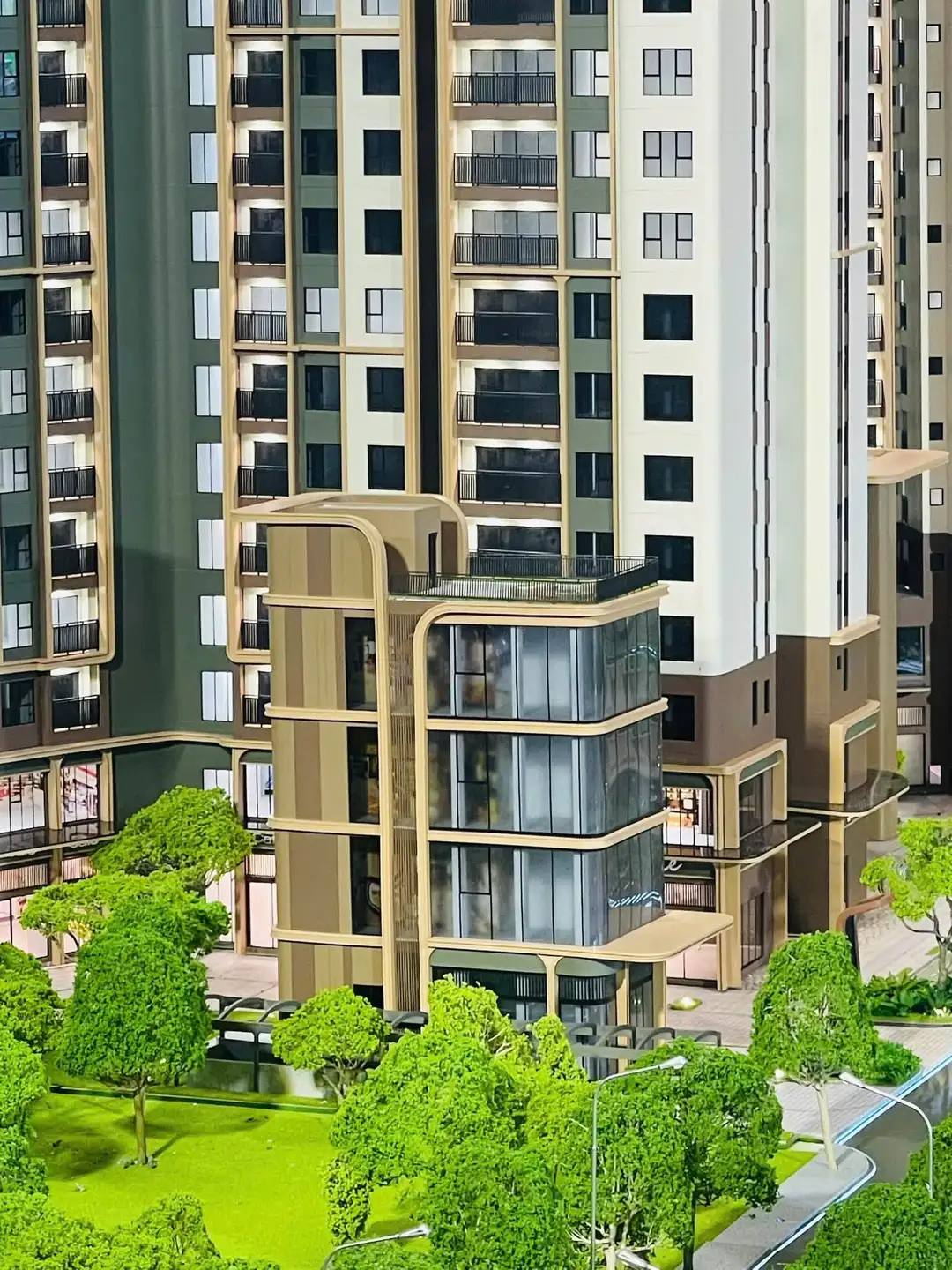 Sa bàn thiết kế Shop độc lập và shophouse khối đế thương mại tại căn hộ Norton Park Gamuda Land