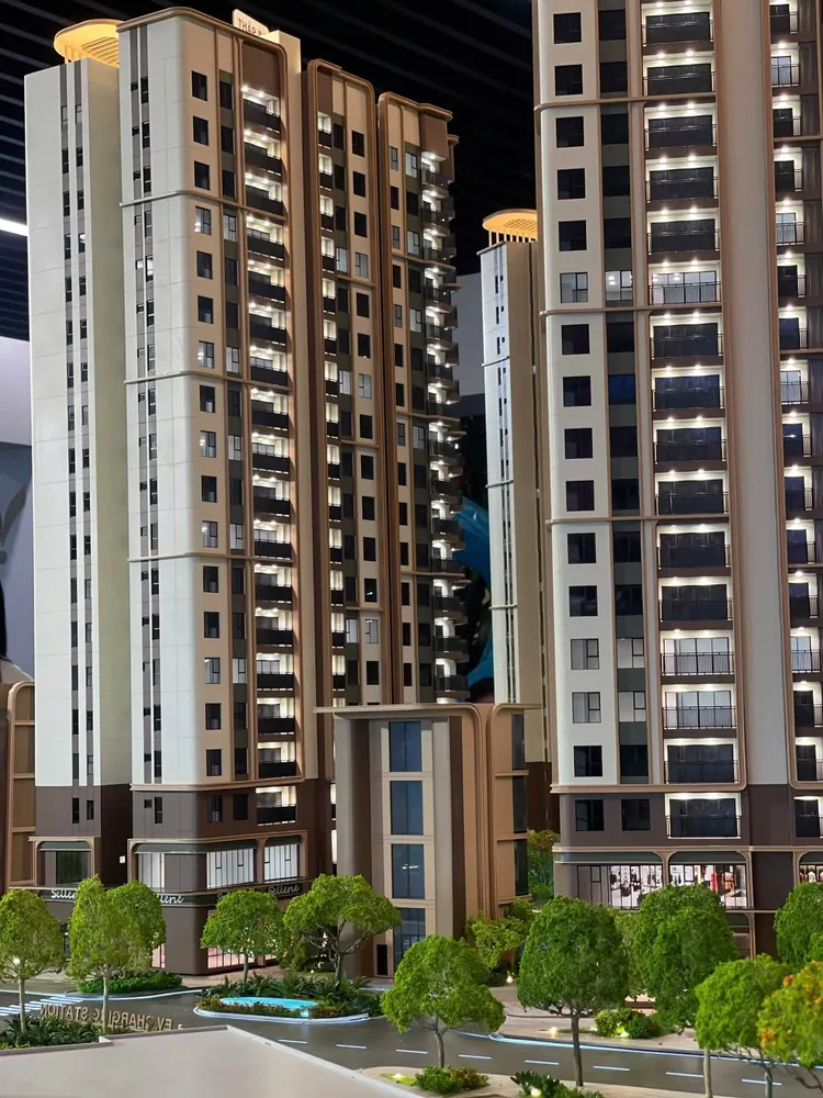 Sa bàn thực tế phân khu B tháp B1 và B2 dự án Norton Park Gamuda Land.