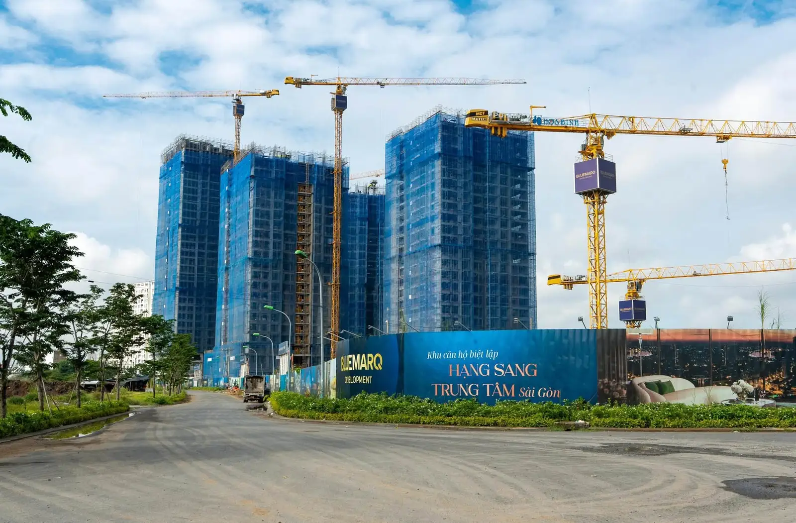 Tiến độ dự án The Privé toàn cảnh công trường tháng 9/2026