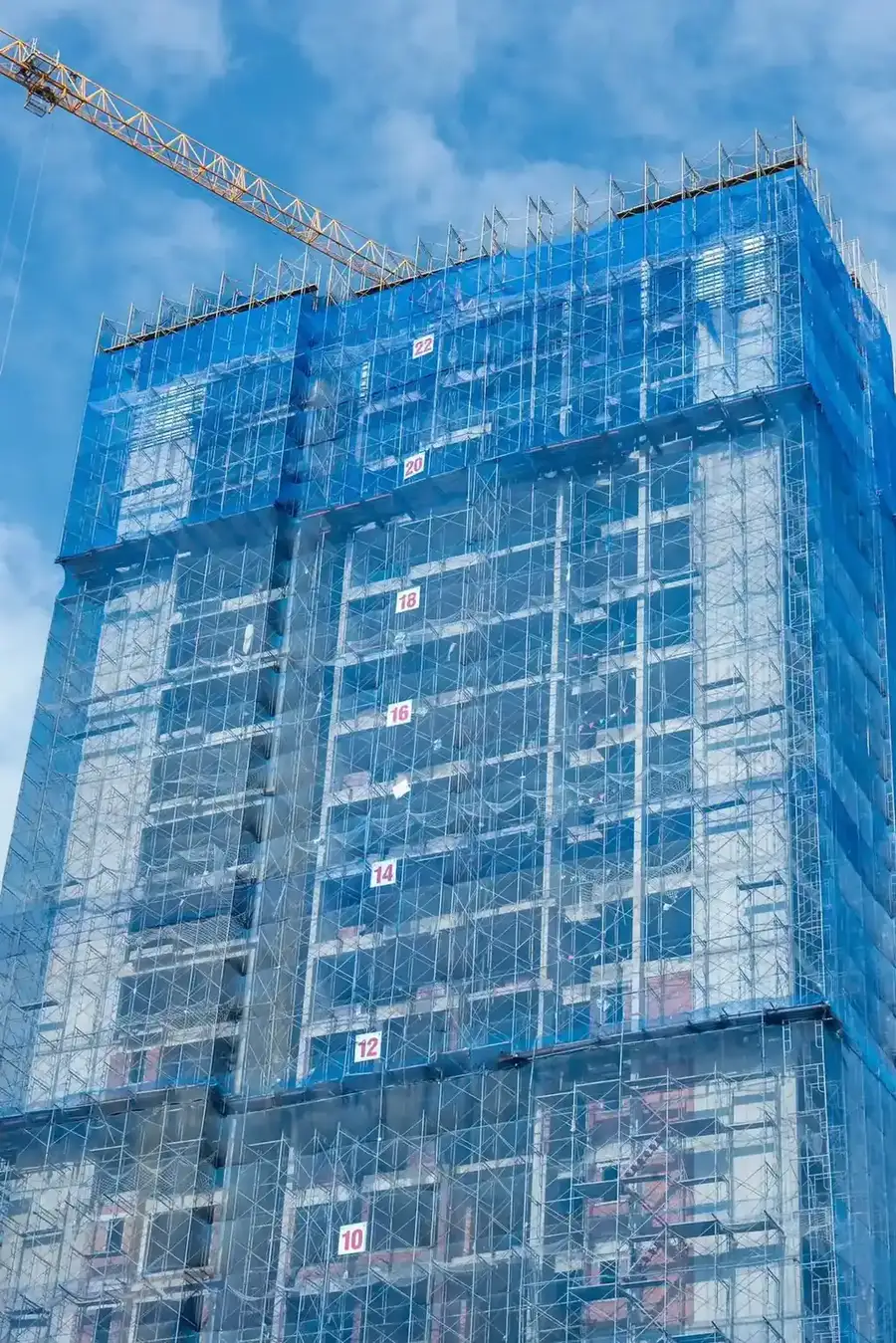 Tiến độ dự án The Privé thi công kết cấu Tháp 5 và Tháp 7 đạt tầng 23